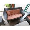 Image 19 : JANUS et Cie Woven 3-Piece Outdoor Seating Set w/ Love Seat, 2 Chairs (stone table not included)