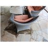 Image 34 : JANUS et Cie Woven 3-Piece Outdoor Seating Set w/ Love Seat, 2 Chairs (stone table not included)