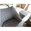 Image 9 : JANUS et Cie Woven 3-Piece Outdoor Seating Set w/ Love Seat, 2 Chairs (stone table not included)