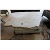 Image 1 : Stone Slab Outdoor Table 27" x 35" x 15"H