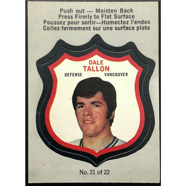 1972-73 O-PEE-CHEE DALE TALLON