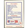Image 2 : 1991-92 JUNIOR CARD - ERIC LINDROS (HOF)