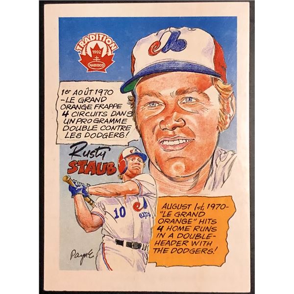 1992 NABISCO TRADITION RUSTY STAUB
