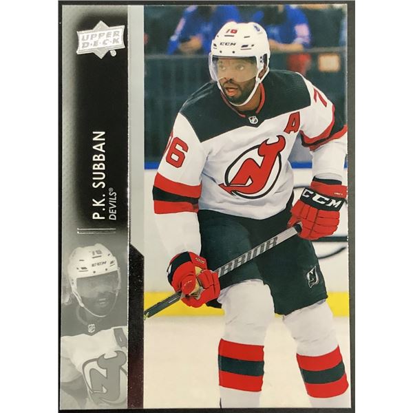 2021-22 UPPER DECK P.K. SUBBAN