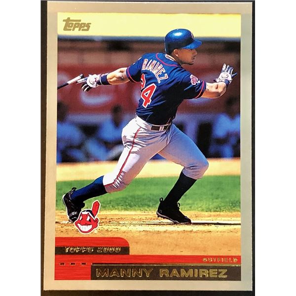 2000 TOPPS MANNY RAMIREZ (HOF)