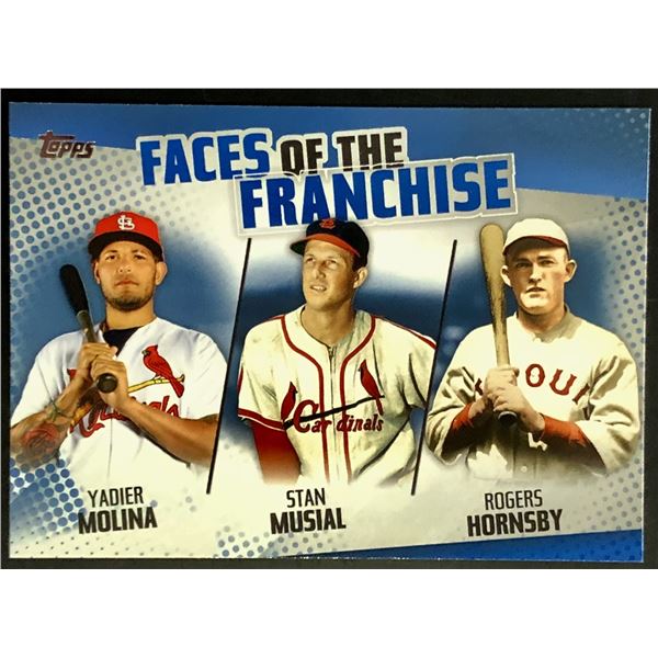 2019 TOPPS STAN MUSIAL & ROGERS HORNSBY (HOF)