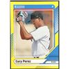 Image 1 : 2024 DONRUSS YELLOW PARALLEL EURY PEREZ ROOKIE CARD