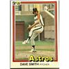 Image 1 : 1981 DONRUSS DAVE SMITH ROOKIE CARD