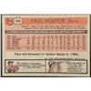 Image 2 : 1981 TOPPS PAUL MOLITOR (HOF)