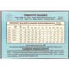 Image 2 : 1986 DONRUSS TIM RAINES (HOF)