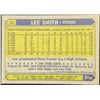 Image 2 : 1987 TOPPS LEE SMITH (HOF)
