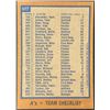 Image 2 : 1978 TOPPS OAKLAND A'S