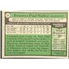 Image 2 : 1979 TOPPS PAUL MOLITOR (HOF)