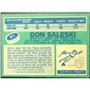 Image 2 : 1976-77 O-PEE-CHEE DON SALESKI