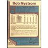 Image 2 : 1977-78 O-PEE-CHEE BOB NYSTROM - SIGNED