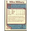 Image 2 : 1977-78 O-PEE-CHEE MIKE MILBURY ROOKIE CARD