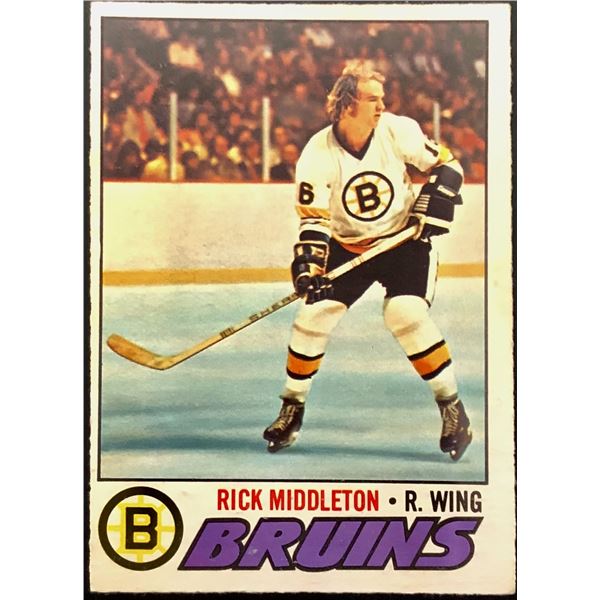 1977-78 O-PEE-CHEE RICK MIDDLETON (HOF)