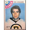 Image 1 : 1978-79 O-PEE-CHEE RON GRAHAME ROOKIE CARD