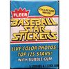Image 1 : 1981 FLEER BASEBALL STAR STICKERS SEALED PACK