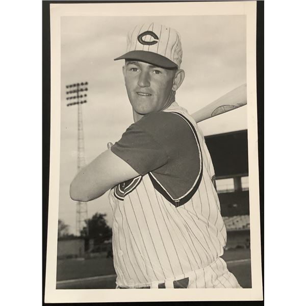 1967 CINCINNATI REDS 5"x7" PUBLICITY PHOTO - MEL QUEEN