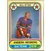Image 1 : 1975-76 O-PEE-CHEE W.H.A. ANDERS HEDBERG ROOKIE CARD