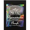 Image 1 : SEALED 2024 LEAF METAL SIGNATURE MULTISPORT PROOFS 1/1