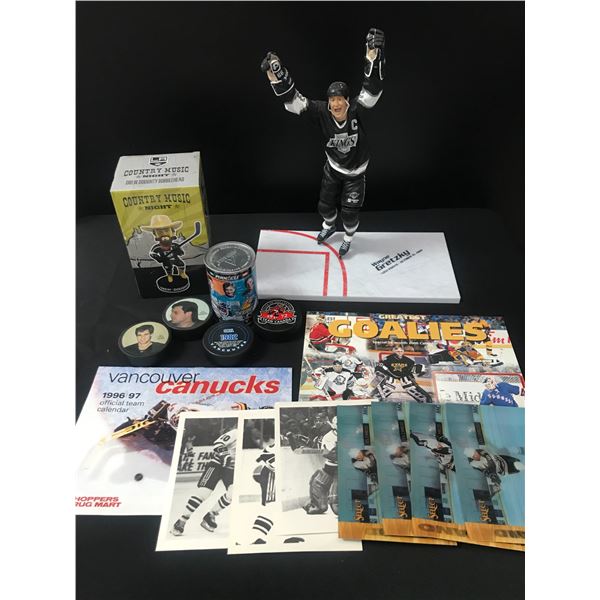 LOT OF HOCKEY MEMORABILIA