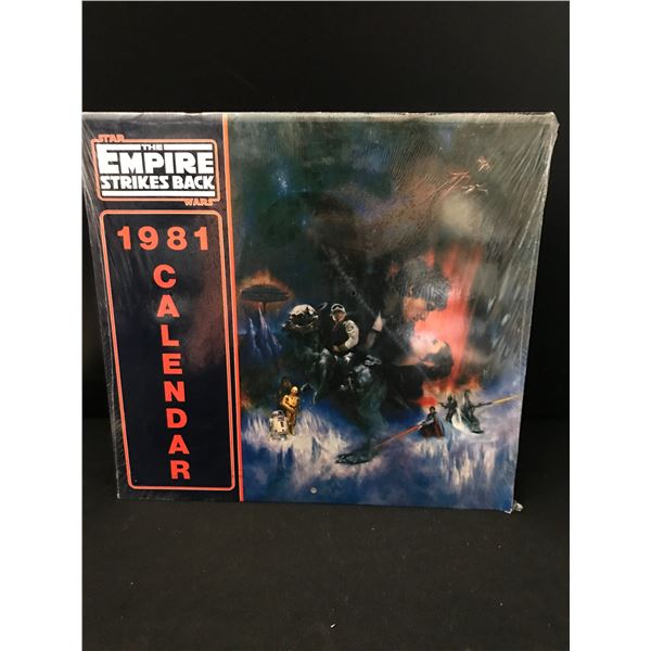 SEALED 1981 EMPIRE STRIKES BACK CALENDAR