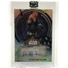 Image 1 : STAR WARS SIGNATURE SERIES 2022 ROBIN ATKIN SIGNED CHAM SYNDULLA TRADING CARD