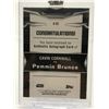 Image 2 : 2021 TOPPS STAR WARS SIGNATURE SERIES CAVIN CORNWALL SIGNED PEMMIN BRUNCE TRADING CARD