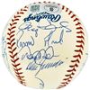 Image 1 : 2002 New York Yankees Team Autographed Official OMLB Baseball With 21 Sigs Including Jeter beckett