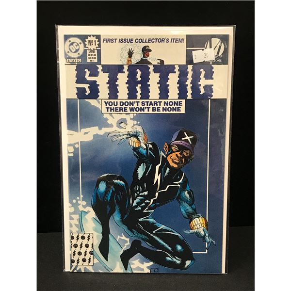 DC COMICS NO.1 STATIC