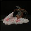Image 2 : EMILIA CLARKE, JASON MAMOA AND PETER DINKLAGE SIGNED DRAGON STATUE (KB COA)