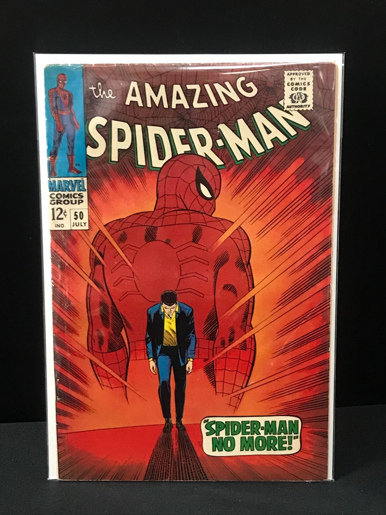 Key Marvel Comics BIG KEY MARVEL COMICS NO.50 THE AMAZING SPIDERMAN )1ST APPEARANCE KINGPIN)