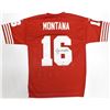 Image 1 : JOE MONTANA SIGNED 49ERS JERSEY BECKETT COA