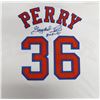 Image 2 : GAYLORD PERRY SIGNED RANGERS BASEBALL JERSEY (BECKETT COA)