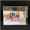 Image 1 : JOHNNY BOWER SIGNED TORONTO MAPLE LEAFS SIGNED 8X10 - ELITE AUTHENTICATION COA