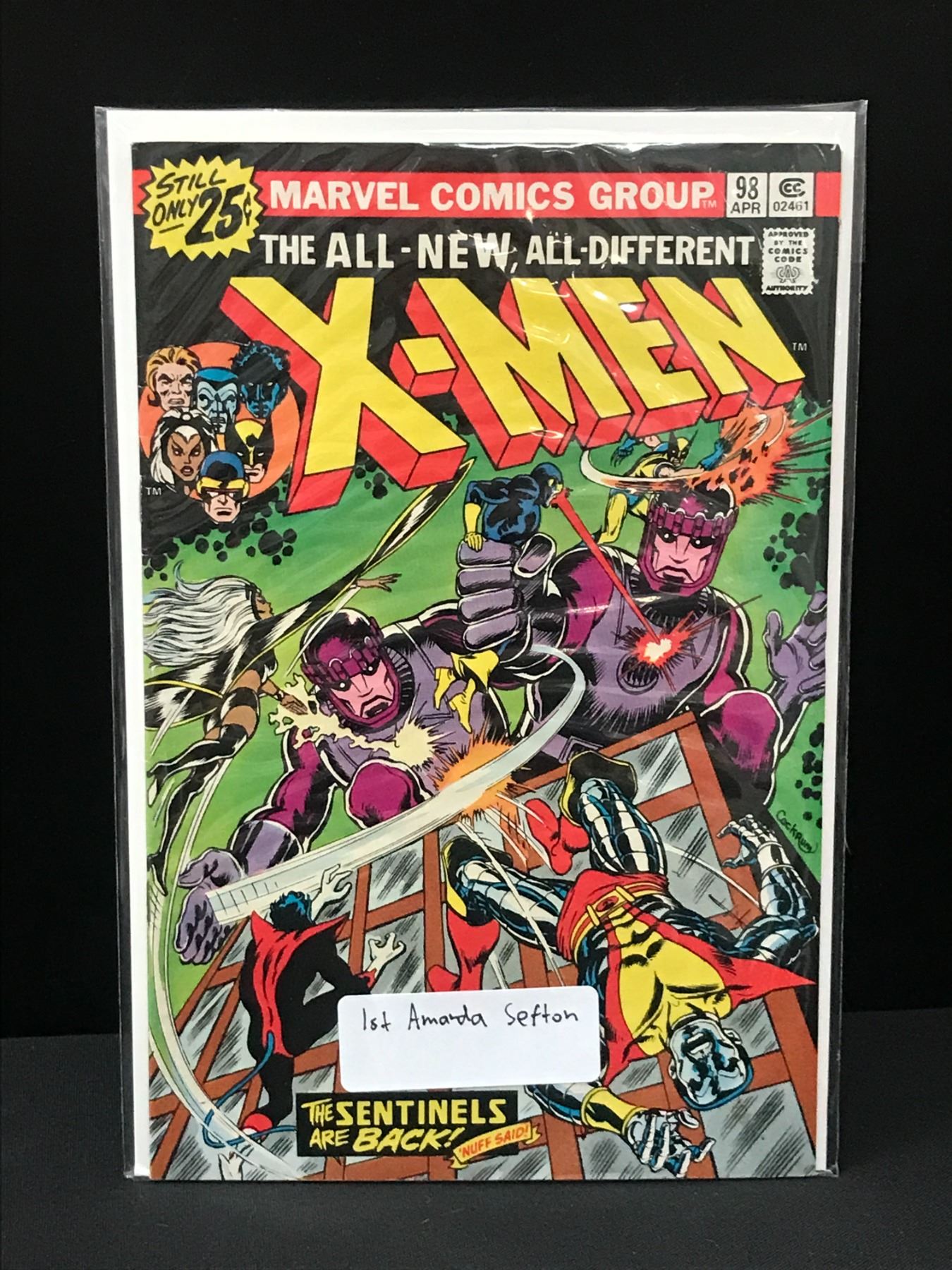 MARVEL COMICS NO.98 ALL NEW ALL DIFFERENT X-MEN