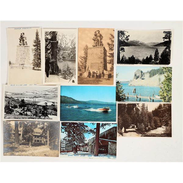 Lake Tahoe and Donner Postcards (9) [199217]