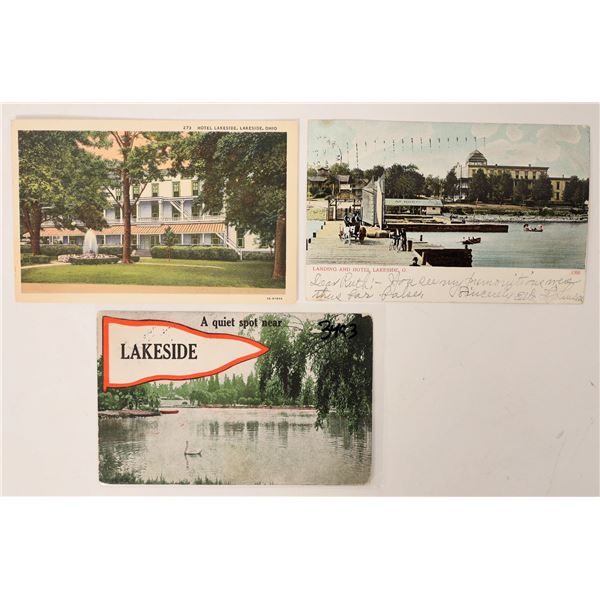 Ottawa Coounty Postcards; Lakeside; Tourism (3) [187967]