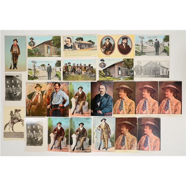 Famous Wild West Personalities Postcards [183947]