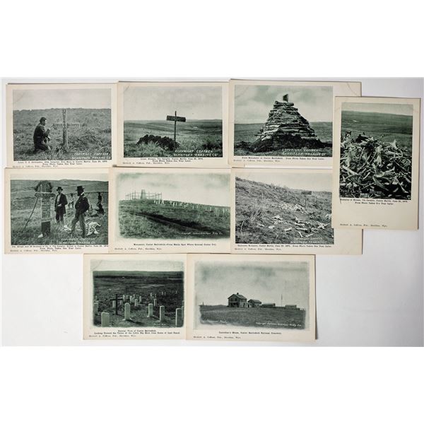 Custer Battle Postcard Collection (9) [199228]