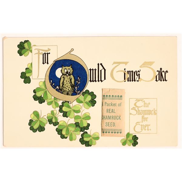 Postcard - St. Patrick's Real Shamrock Seed, c1910s [188589]