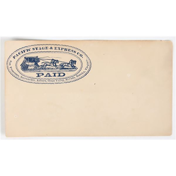 Unused Pacific Stage & Express Co. Cover [195603]