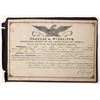 Image 1 : White Eyes Plains Post Office Appointment Certificate, Wickliffe Signature [187299]