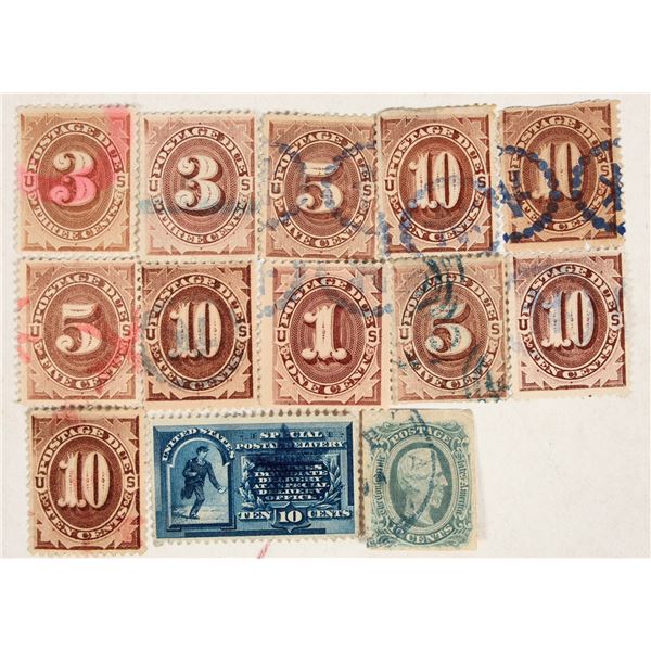 Postage Due & Confederate Stamps (13) [199868]