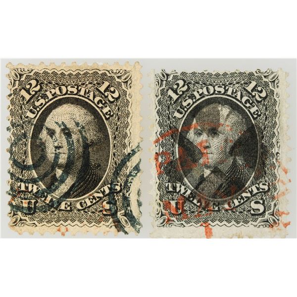 Scott #69, Washington 12c, Pair [199862]
