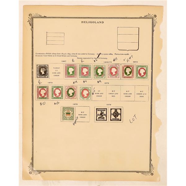Postage Stamps - Heligoland (11) [190833]