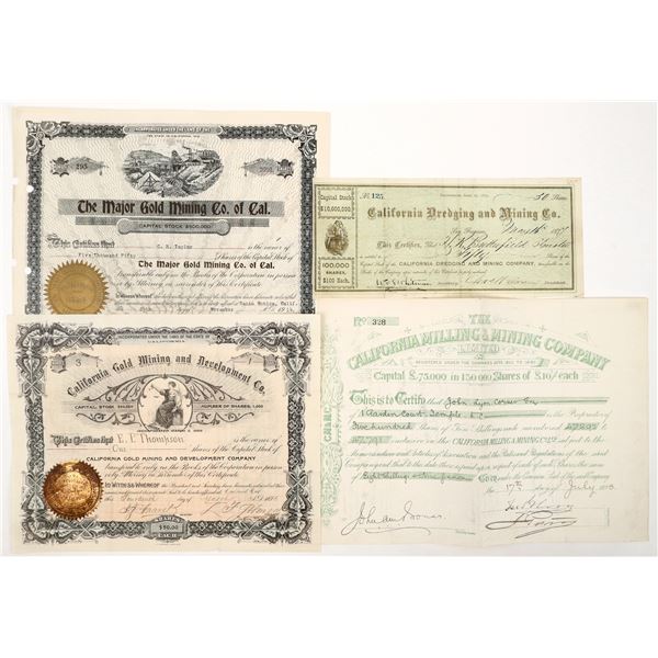 California Mining Stocks Group [191374]