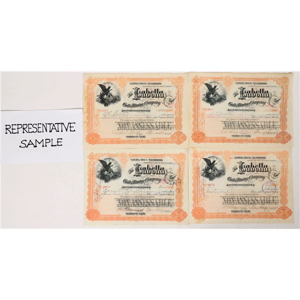 Isabella Gold Mining Stocks, 100+, 1896 [192323]